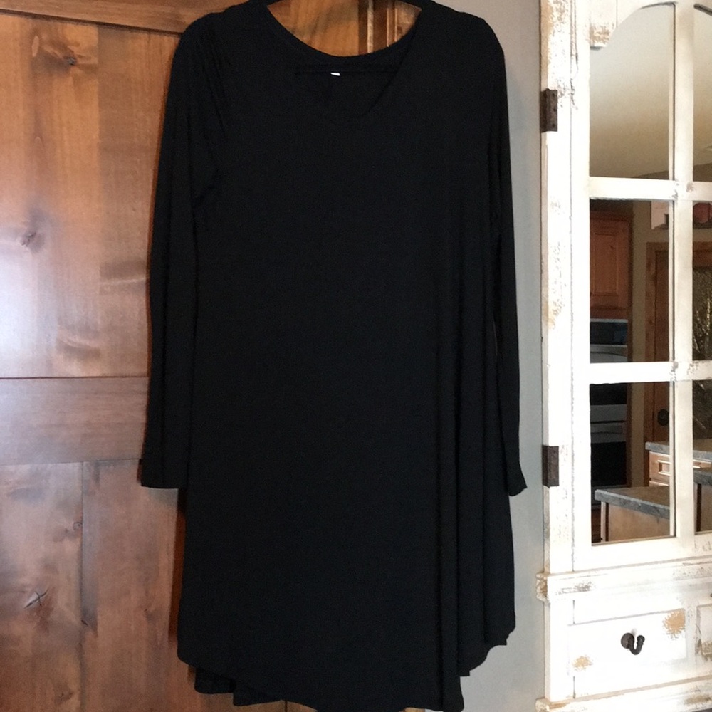 Black T-Shirt Dress